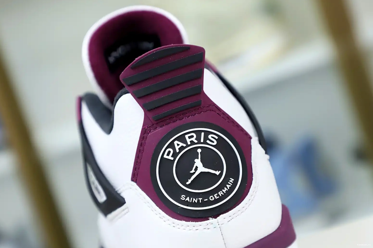 SAINT-GERMAIN JORDAN AIR PARIS Kimikick RETRO 4 'BORDEAUX' JORDAN AIR X 0531